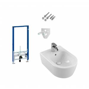 Комплект биде Villeroy&Boch Avento и инсталляция Geberit 